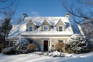 House in Winter, Wilmington NC